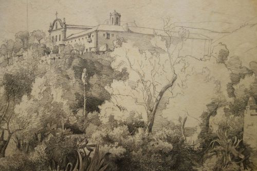 Louis Gurlitt: Kloster bei Setúbal in Portugal (1868), Privatbesitz