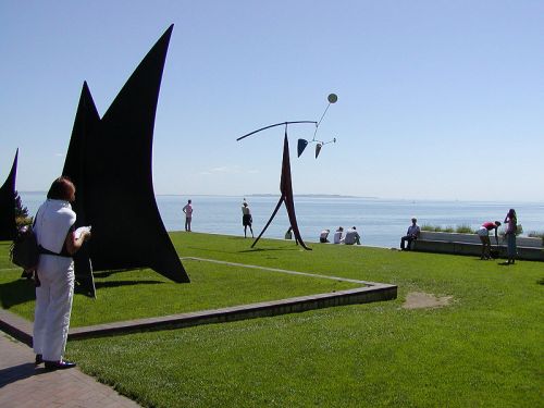 Skulpturenpark des Museum Louisiana in Humlebaek